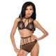 ME-SEDUCE – stílusos fekete fehérnemű szett S/M
