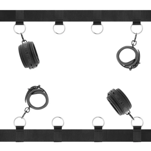 FETISH SUBMISSIVE – prémium ágykötöző szett neoprén béléssel
