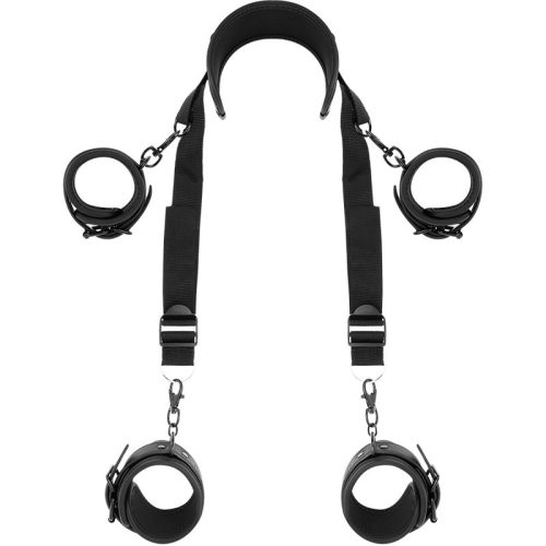 Fetish Submissive – mesteri pozíció 4 neopréne bilincsel