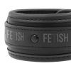 Fetish Submissive – nyitott lábú bilincs prémium neoprénnel