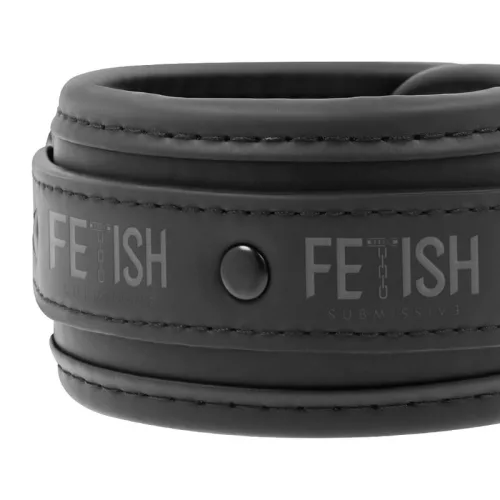 Fetish Submissive – nyitott lábú bilincs prémium neoprénnel
