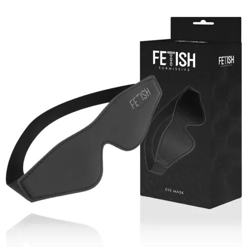 Fetish Submissive – vegán bőr maszk puha bélésben