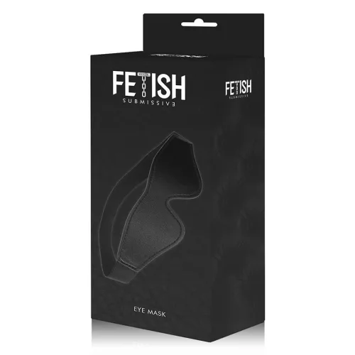 Fetish Submissive – vegán bőr maszk puha bélésben
