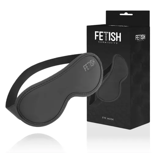 Fetish Submissive – vegán bőr maszk prémium béléssekkel