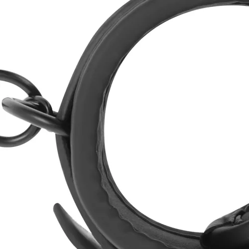 Fetish Submissive – vegán bőr boka bilincsek puha béléssel