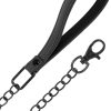 FETISH SUBMISSIVE - láncnyakörv prémium bőr béléssel