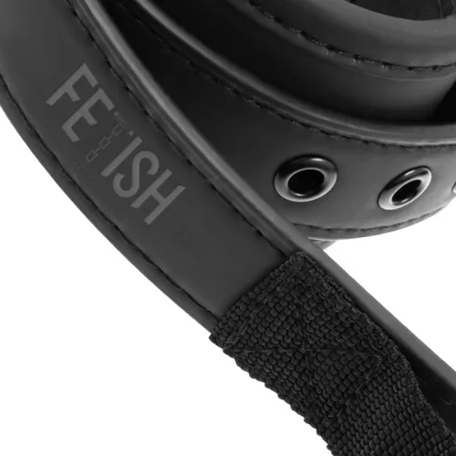 Fetish Submissive – bőr bébi hibrid bilincs kezelővel