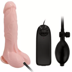 BAILE – Reális vibro felfújható dildó 18,8 cm