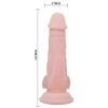 BAILE – szuperrealista természetes dildó 16,5 cm