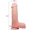 BAILE Natural Barbara – élethű vibrátor 21 cm