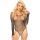 LEG AVENUE FISHNET TANGA HÁTUL TEDDY BODYSUIT EGY MÉRET