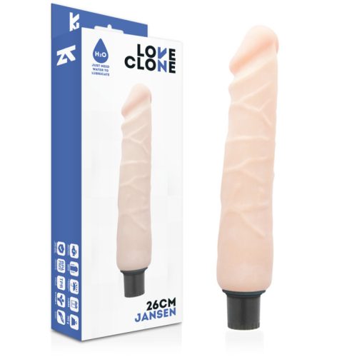 LOVECLONE JANSEN ÖNSÍKOSÍTÓ DONG NATÚR 26CM