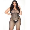 LEG AVENUE KRISTÁLYOSÍTOTT HÁLÓS BODYSTOCKING 1X-2X