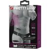 PRETTY LOVE - vibráló strap-on üreges dildóval