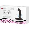 Pretty Love – fekete forgó és vibráló anál vibrátor