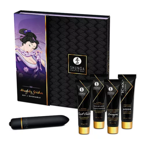 SHUNGA - érzéki geisha készlet prémium élvezetekhez
