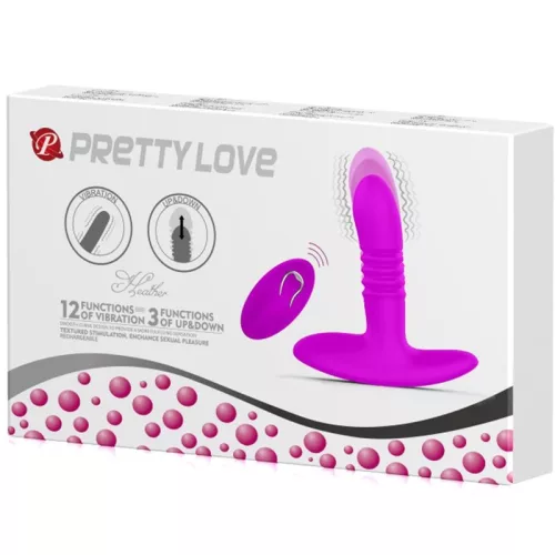 PRETTY LOVE - fel-le mozgó anál vibrátor