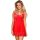 SUBBLIME – piros csipkés babydoll L/XL méretben