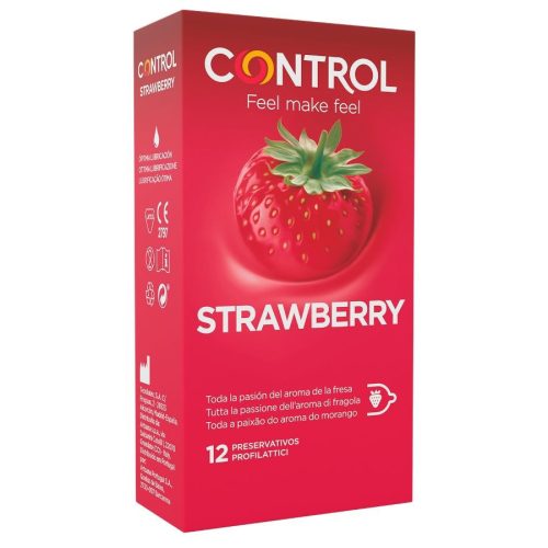 CONTROL - 12 db eper ízű óvszer prémium védelemhez