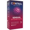 CONTROL - tüskeformájú óvszer, 12 db prémium élvezetért