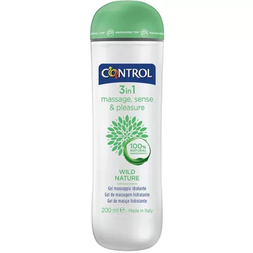 CONTROL Wild Nature – 3 az 1-ben masszázsgél 200 ml