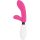 GLOSSY Jackson Rabbit – elegáns rózsaszín vibrátor