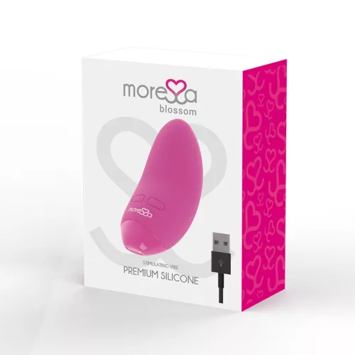 MORESSA - érzéki rózsaszín vibrátor