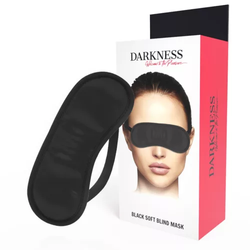 DARKNESS – stílusos fekete maszk a titokzatosságért