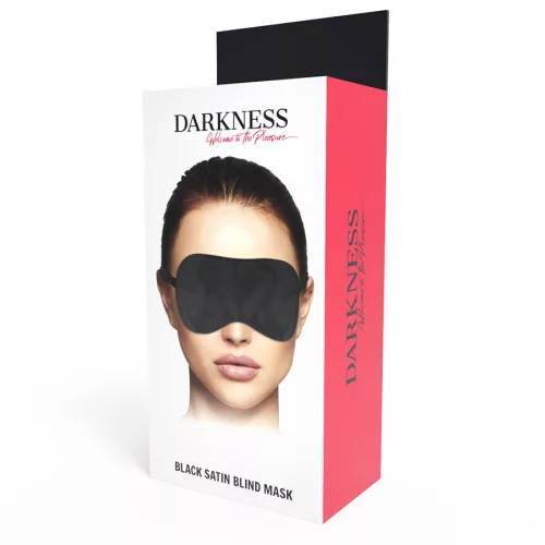 DARKNESS – elegáns fekete maszk érzéki élményekhez