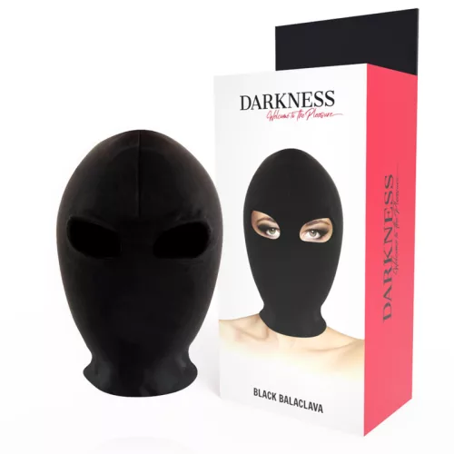 DARKNESS – prémium fekete szubmissziós maszk