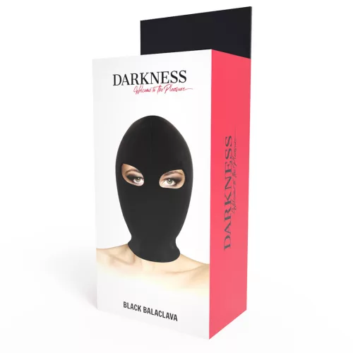 DARKNESS – prémium fekete szubmissziós maszk