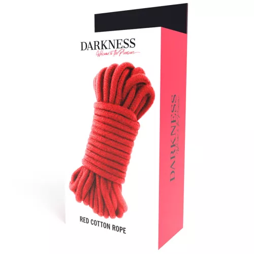 DARKNESS - prémium 5 m-es piros japán kötél