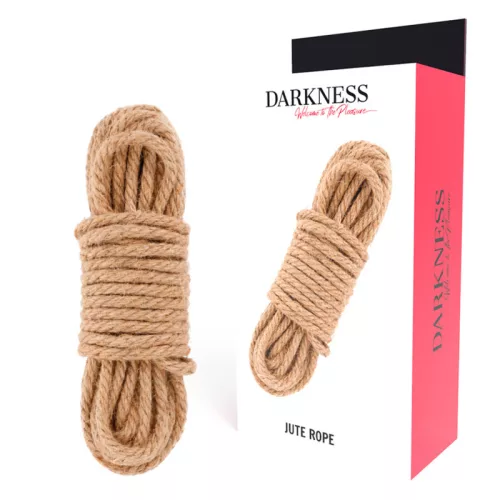 DARKNESS – 5 m hosszú jutas kötél, érzéki játékokhoz