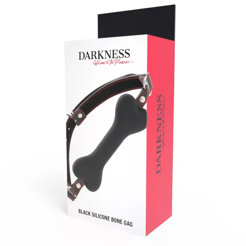 DARKNESS - prémium szilikon gátló, fekete dizájn