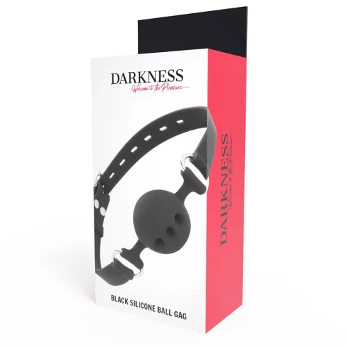 DARKNESS – fekete légies szilikon fojtogató