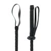 DARKNESS - bőr BDSM ostor 60 cm-es hosszban