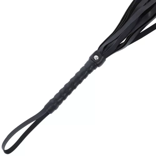 DARKNESS – prémium fekete bondage ostor 45 cm