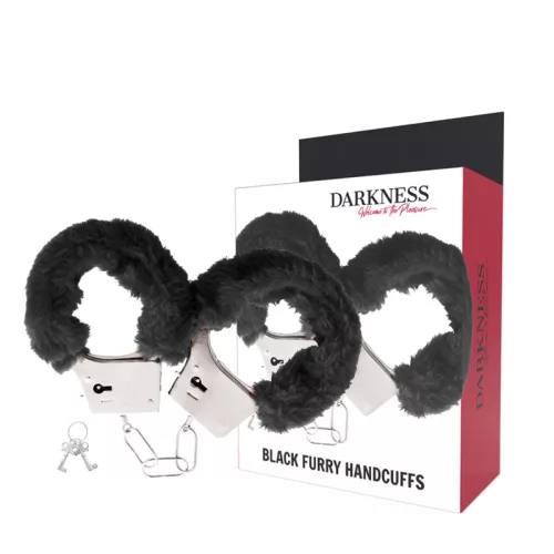 DARKNESS – fekete fém bilincsek elegáns vonalakkal
