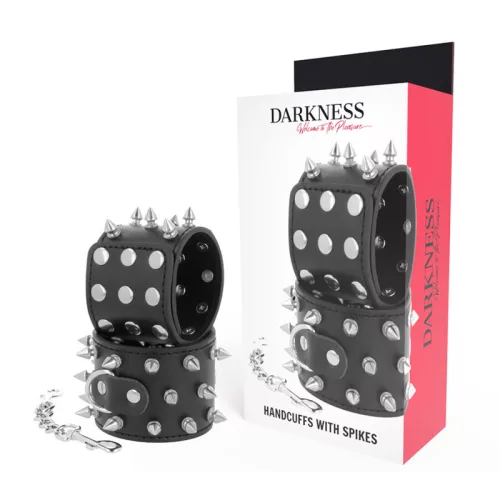 DARKNESS – fekete tüskés bilincsek, érzéki játékokhoz
