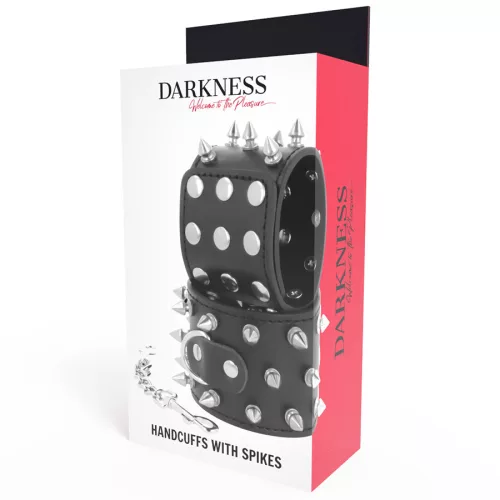 DARKNESS – fekete tüskés bilincsek, érzéki játékokhoz