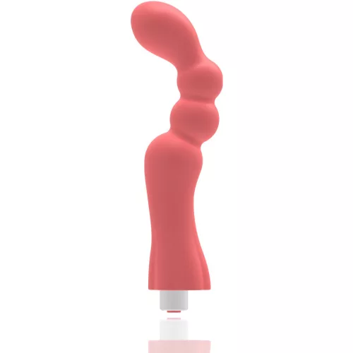 G-SPOT GoHah – prémium G-pontos vibrátor világos pirosban