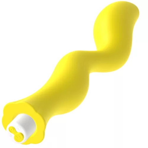 G-SPOT Gavyn – prémium G-pont vibrátor, sárga