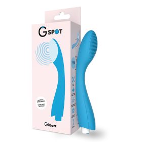   G-SPOT – prémium G-pontos vibrátor gyönyörű türkiz színben