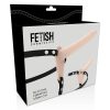 FETISH SUBMISSIVE FELCSATOLHATÓ - NATÚR SZILIKON VIBRÁTOR 15 CM