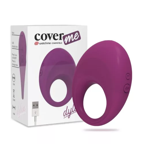 COVERME Dylan – újratölthető vibráló gyűrű WatchMe technológiával