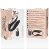 Brilly Glam – páros vibrátor távirányítóval, fekete