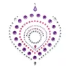 Bijoux Indiscrets Flamboyant – érzéki lila és rózsaszín kiegészítő