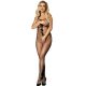 QUEEN fehérnemű – masnival díszített bodystocking S-L