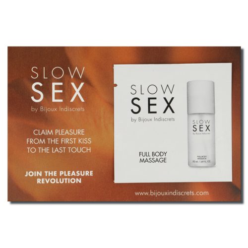 BIJOUX SLOW SEX TELJES TESTMASSZÁZS 2 ML