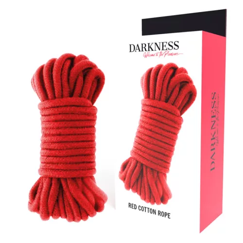 DARKNESS - prémium piros japán kötél 10 m